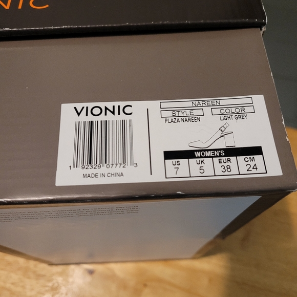 Vionic Women's Plaza Nareen Slingback Heel - Picture 7 of 7